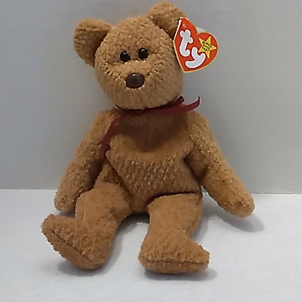 Beanie babies brown bean names Curly